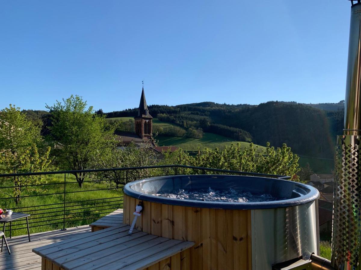 Domaine De La Rue De La Tour Bed & Breakfast Valsonne Exterior foto